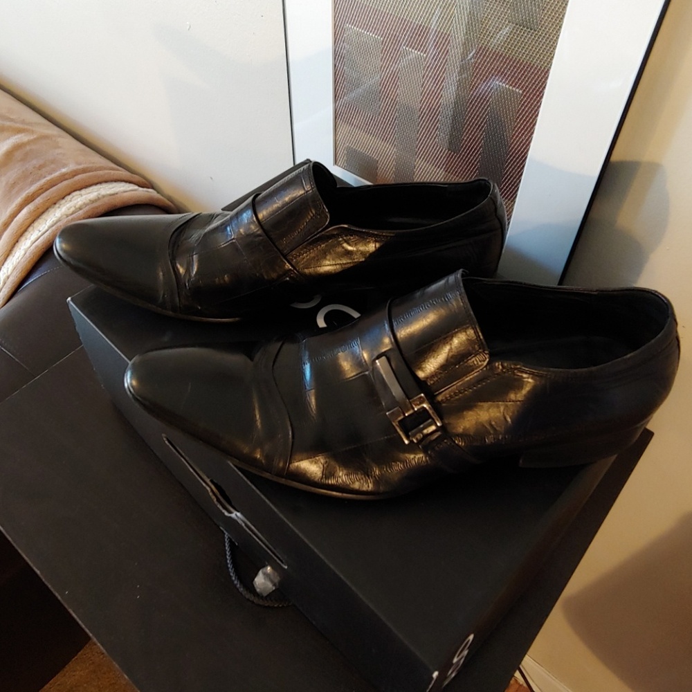 ALDO BLACK DRESS SHOE 42